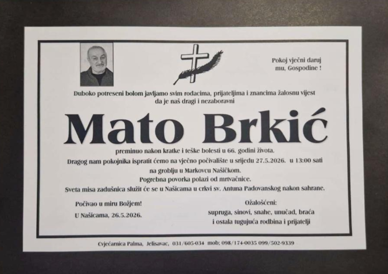 In memoriam Mato Brkić